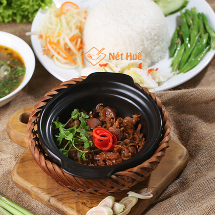 Rice with pork cooked in shrimp paste